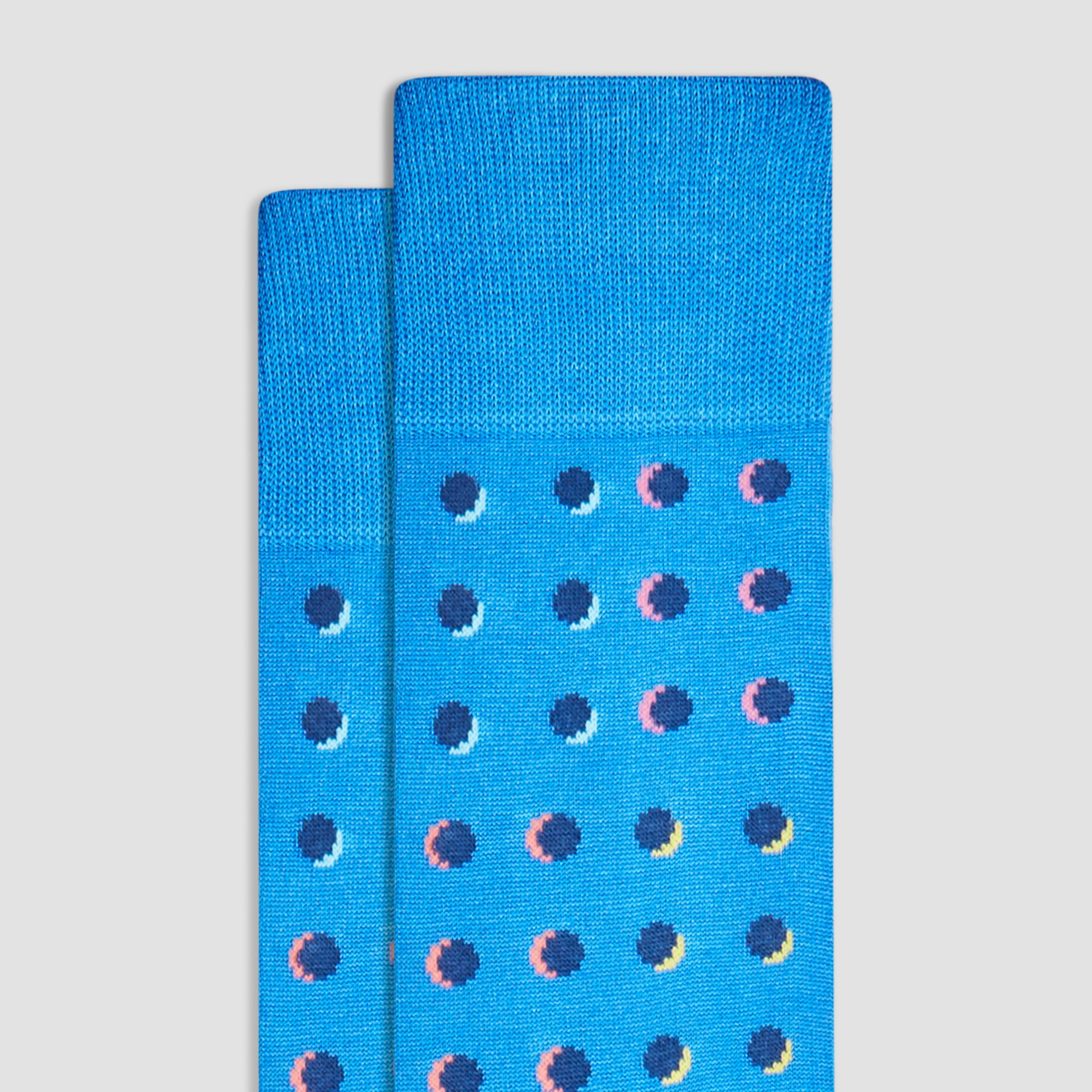 Polka Dot Mid-Calf Socks