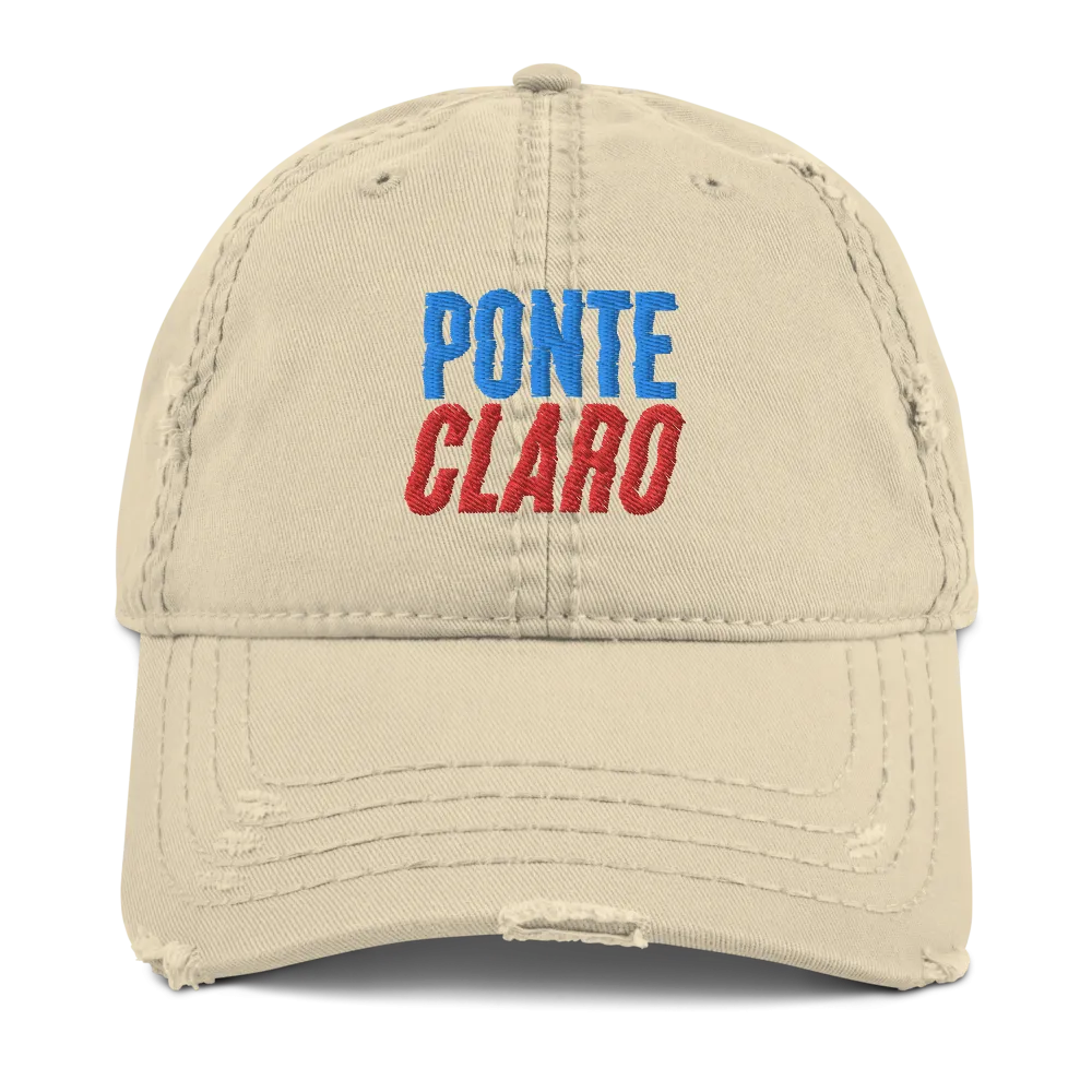 Ponte Claro Dominican Distressed Dad Hat