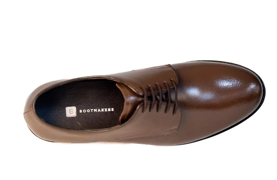 Premium Oxford Duty Brown Leather AGSU Shoes