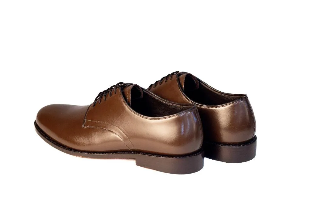 Premium Oxford Duty Brown Leather AGSU Shoes