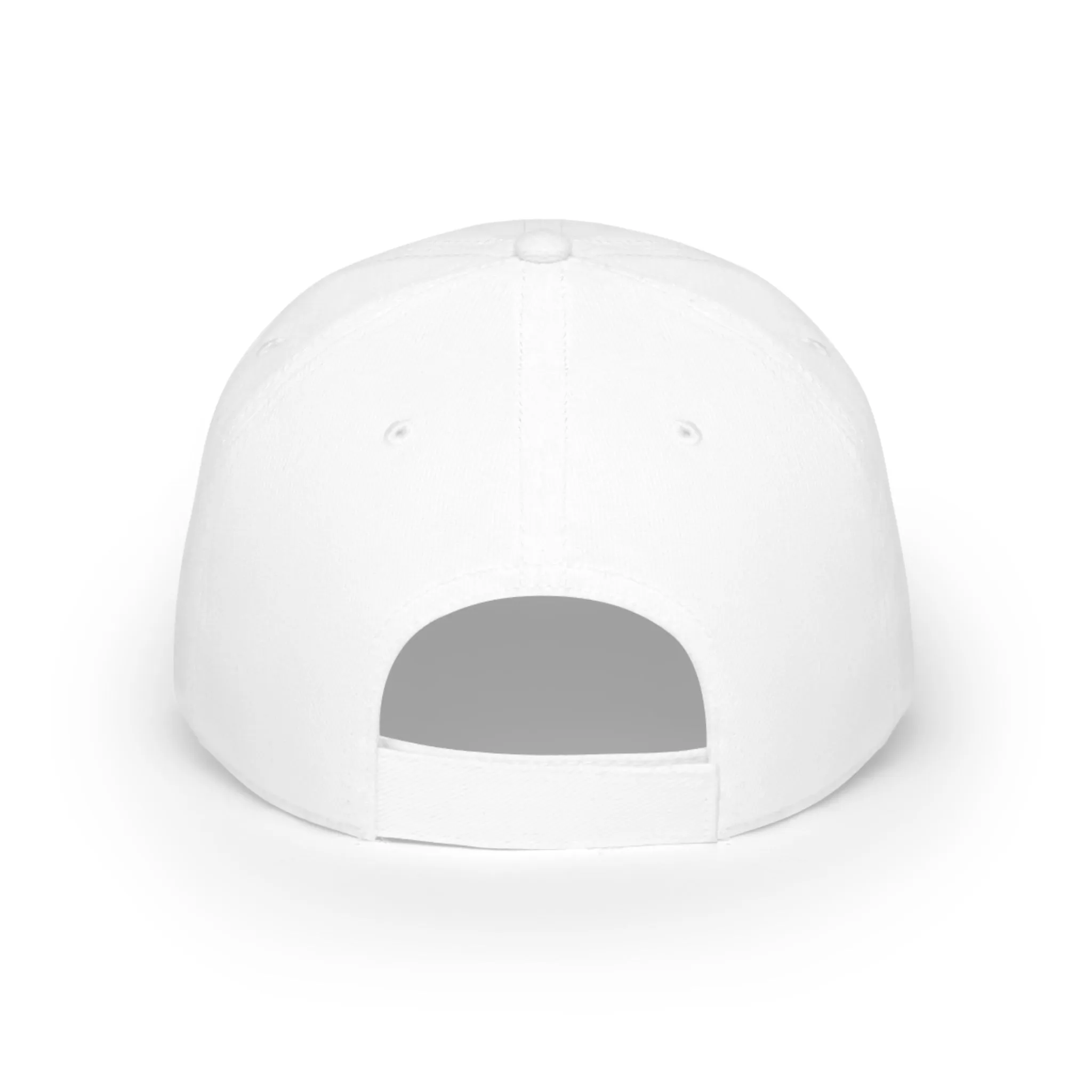 President Trump 2024 With Wavy Flag Low Profile Baseball Cap