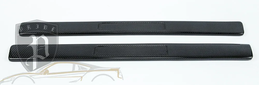 PRIDE Interior Door Step Plate - Carbon