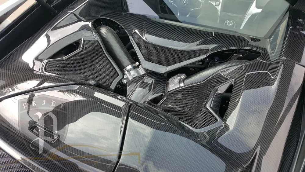 PRIDE NSX Intake Manifold Cover - Carbon 2017 