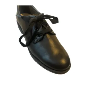 Primigi black lace up school shoe