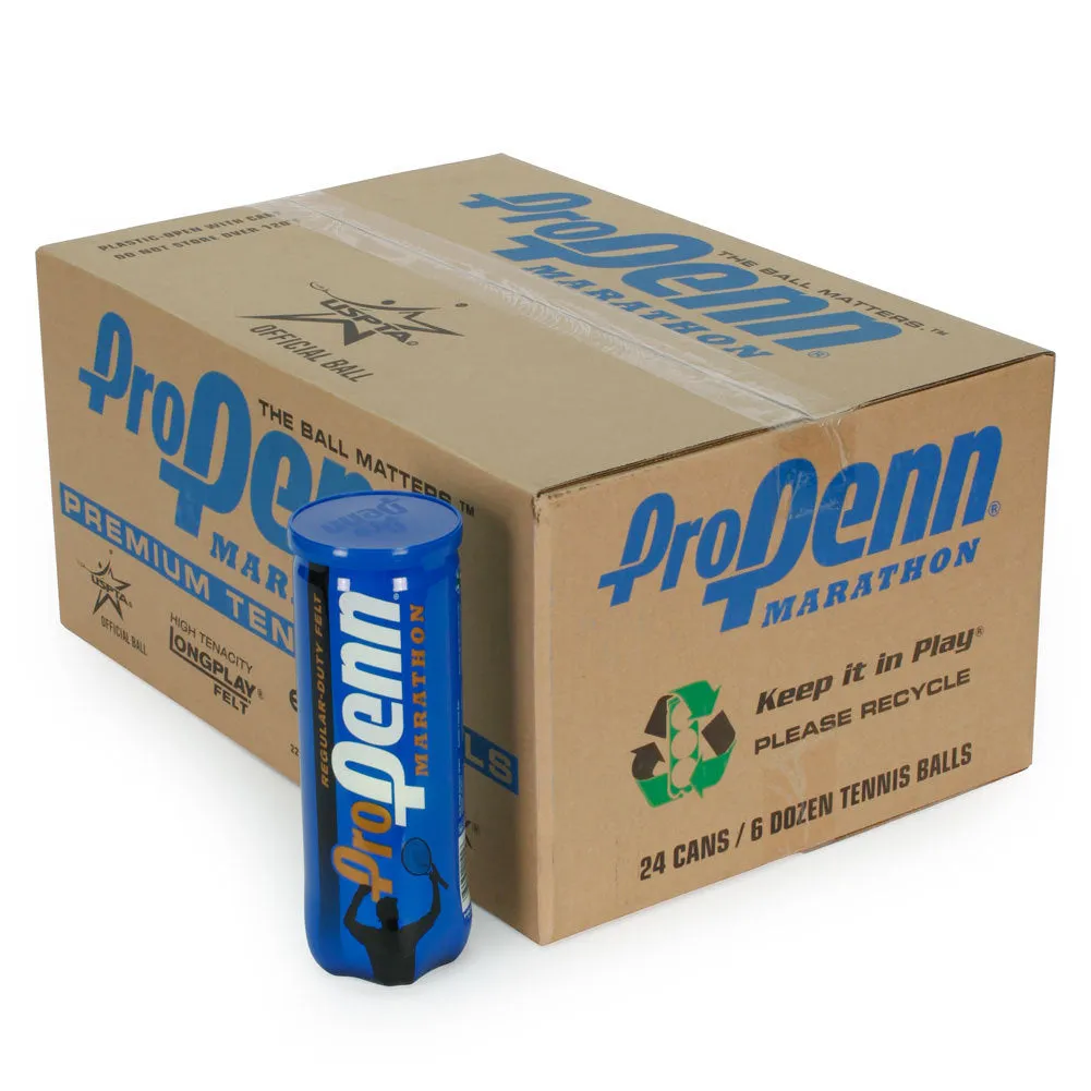 Pro Penn Marathon Extra Duty Tennis Balls 24 Can Case