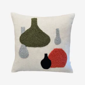 Punch Needle Scatter Cushion - Vessel Pattern 5 Vibrant