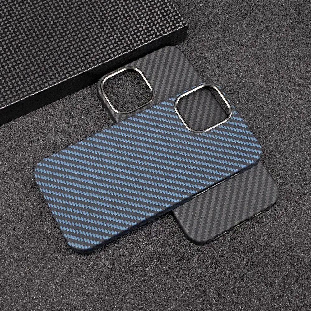 Pure Magnetic Carbon Fiber iPhone Case
