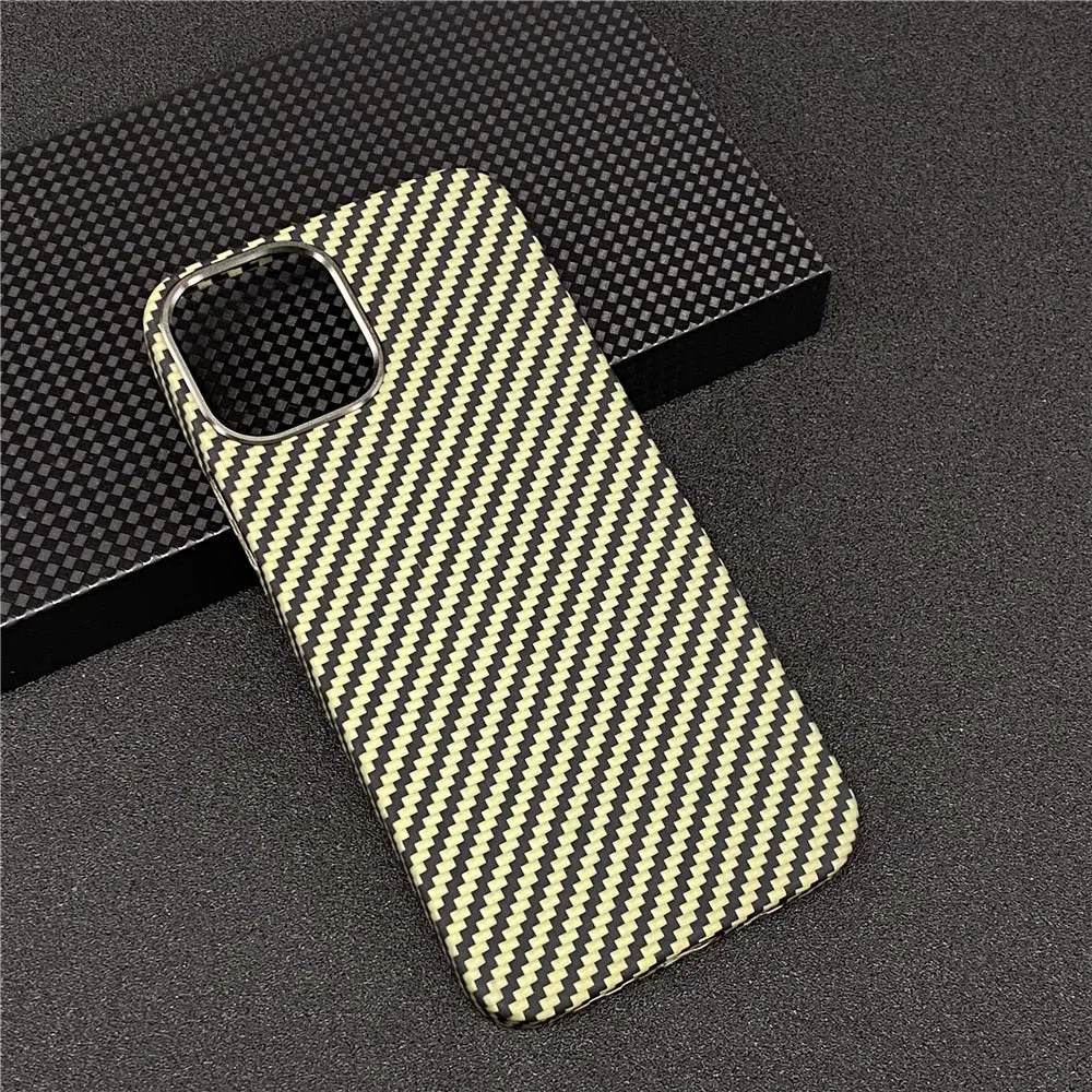 Pure Magnetic Carbon Fiber iPhone Case