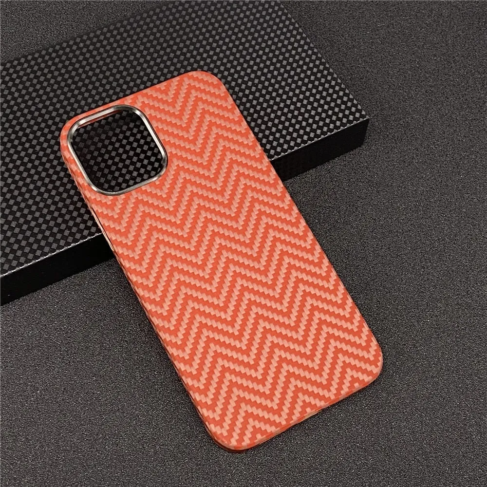 Pure Magnetic Carbon Fiber iPhone Case