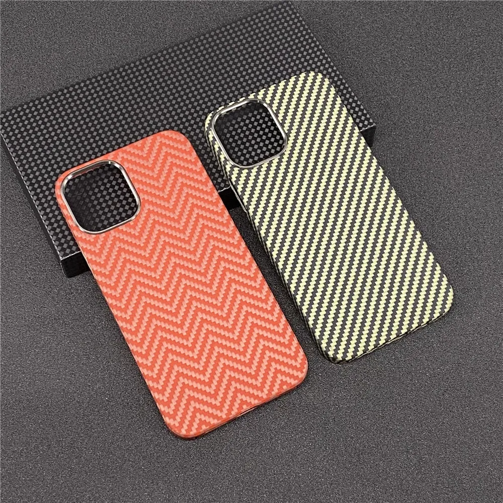 Pure Magnetic Carbon Fiber iPhone Case