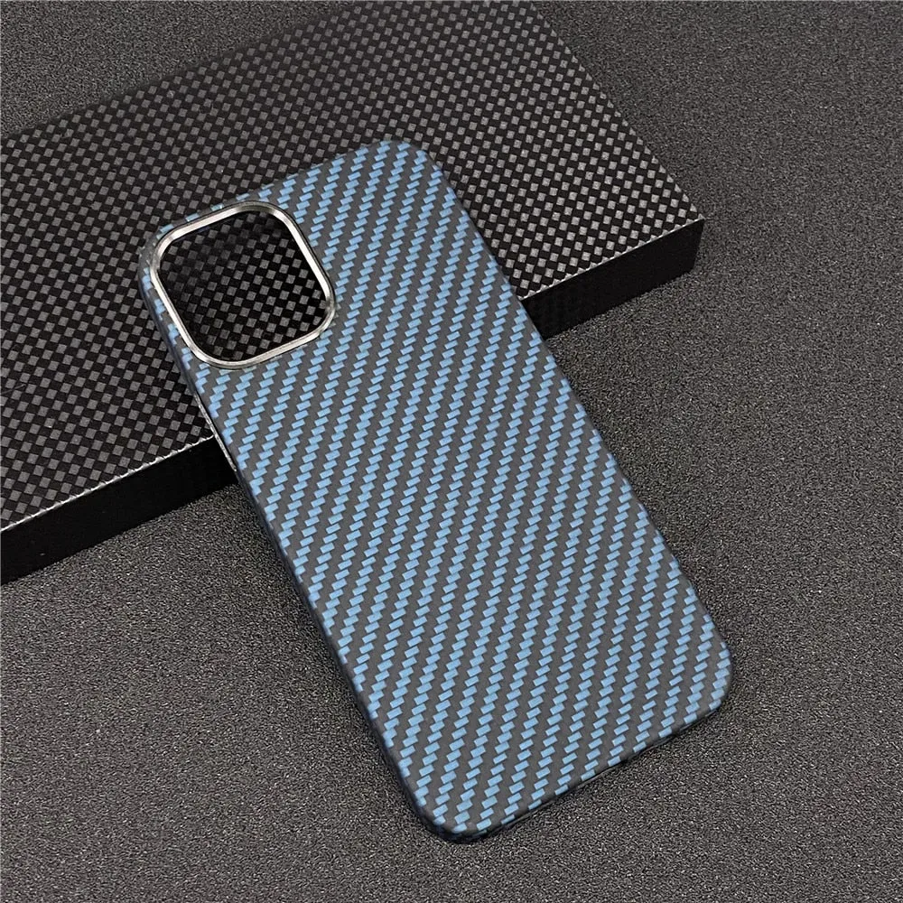 Pure Magnetic Carbon Fiber iPhone Case