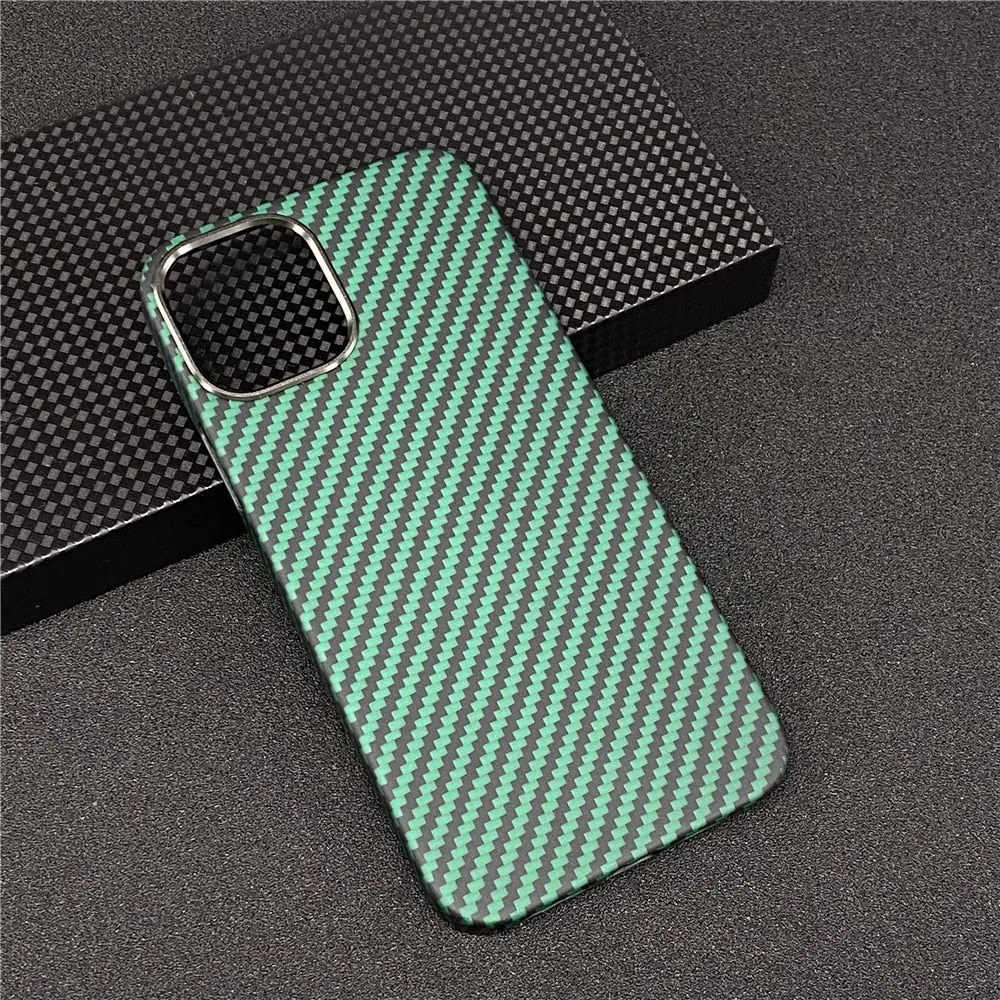 Pure Magnetic Carbon Fiber iPhone Case