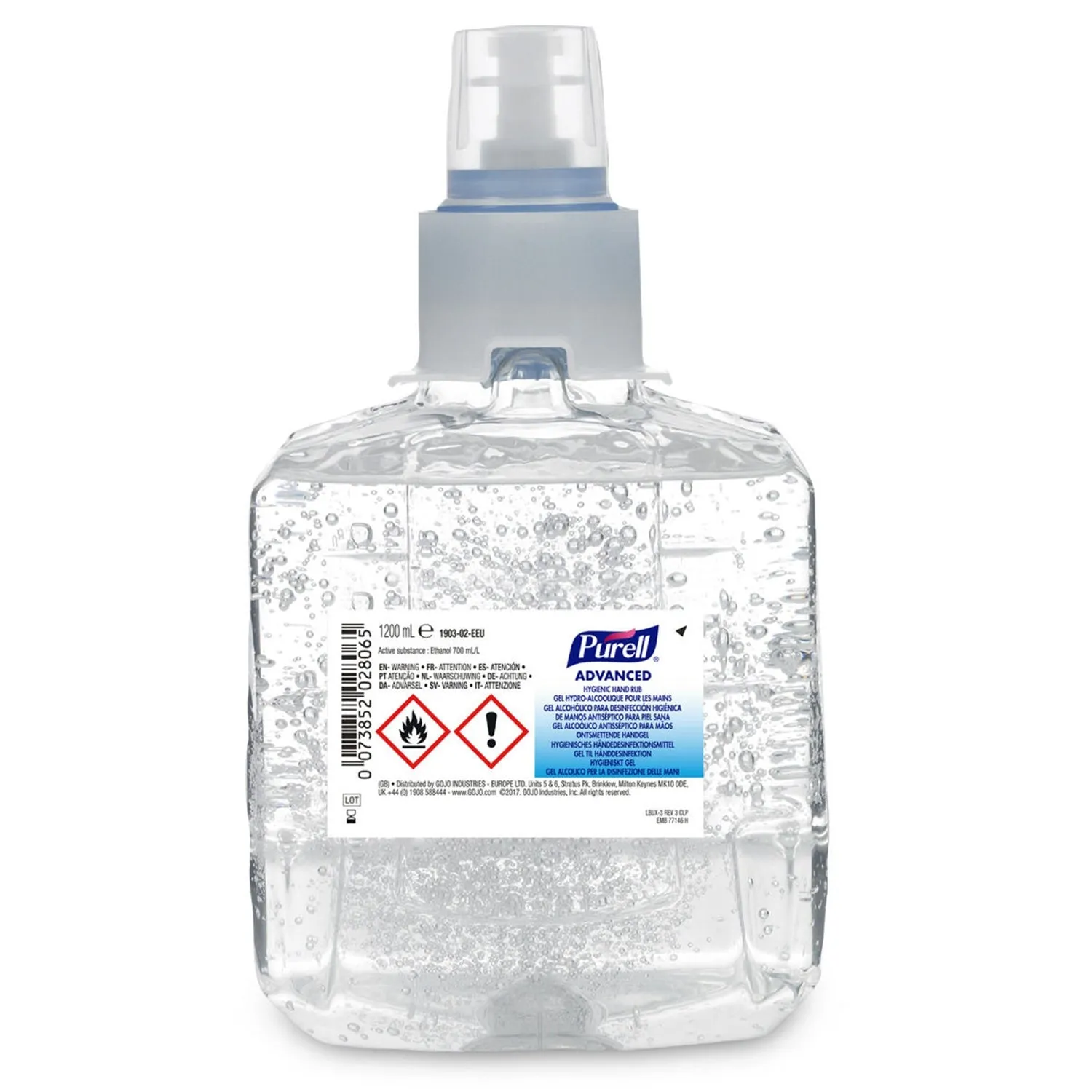 Purell Advanced Hygienic Hand Rub Touch Free LTX Refill | 1.2L