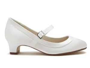 Rainbow Club 'Maisie' - Ivory Satin Heel
