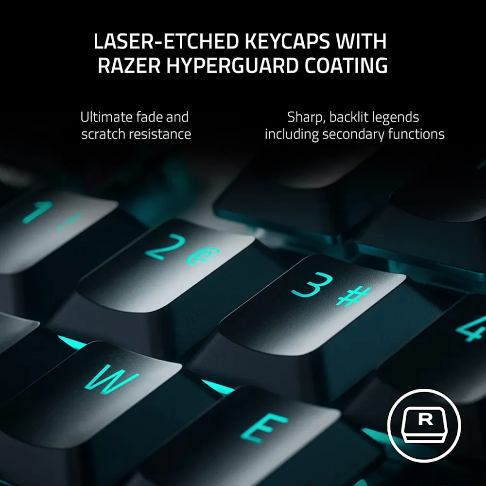 Razer Deathstalker V2 Pro Tenkeyless - Wireless Low Profile Optical Gaming Keyboard (Linear Red Switch)
