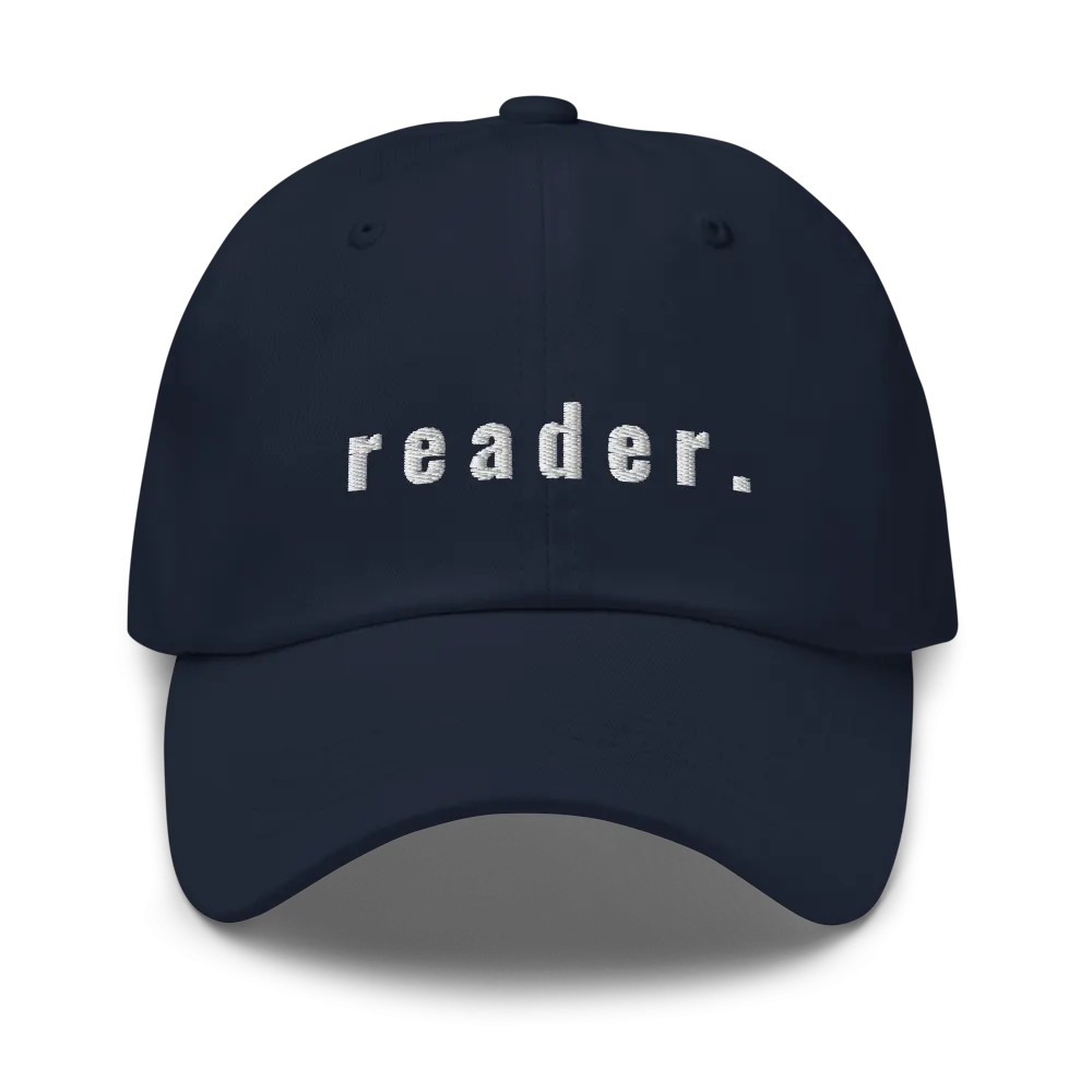 reader. Ballcap