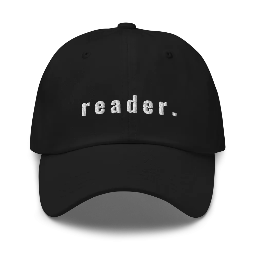 reader. Ballcap