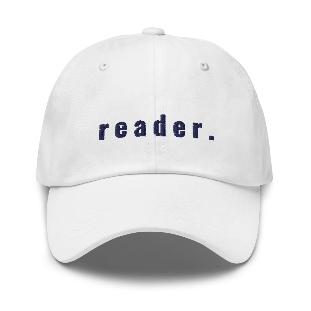 reader. Ballcap