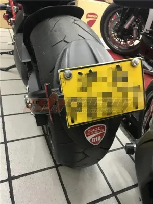 Rear Guard Plate Cover For Ducati Diavel 2011-2016 Full Carbon Fiber 100% -  -