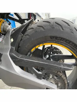 Rear Hugger Mud Guard Cover Fairing For Ducati Monster 821 2014  Full Carbon Fiber 100%