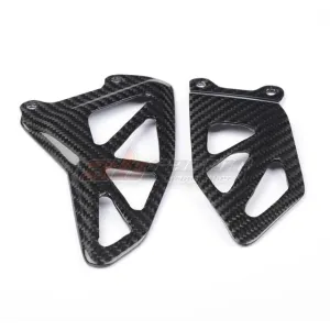 Rearset Foot Peg Heel Guard Plate Carbon Fiber For Suzuki Gsx-r1000 2017-2019
