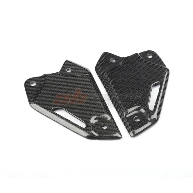 Rearset Foot Peg Mount Heel Guard Plate Cowling For Kawasaki Z900 /abs 2017-2020 Full Carbon Fiber 100% Twill