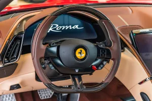 Roma Carbon fiber steering wheel
