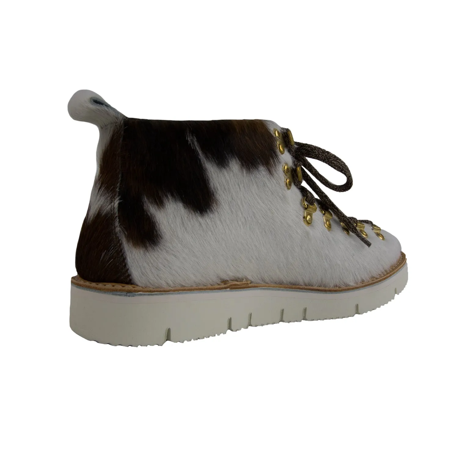 RONNIE FIEG X FRACAP LIMITED EDITION Men's Scarponcino Boots, Cow Pattern, US 8