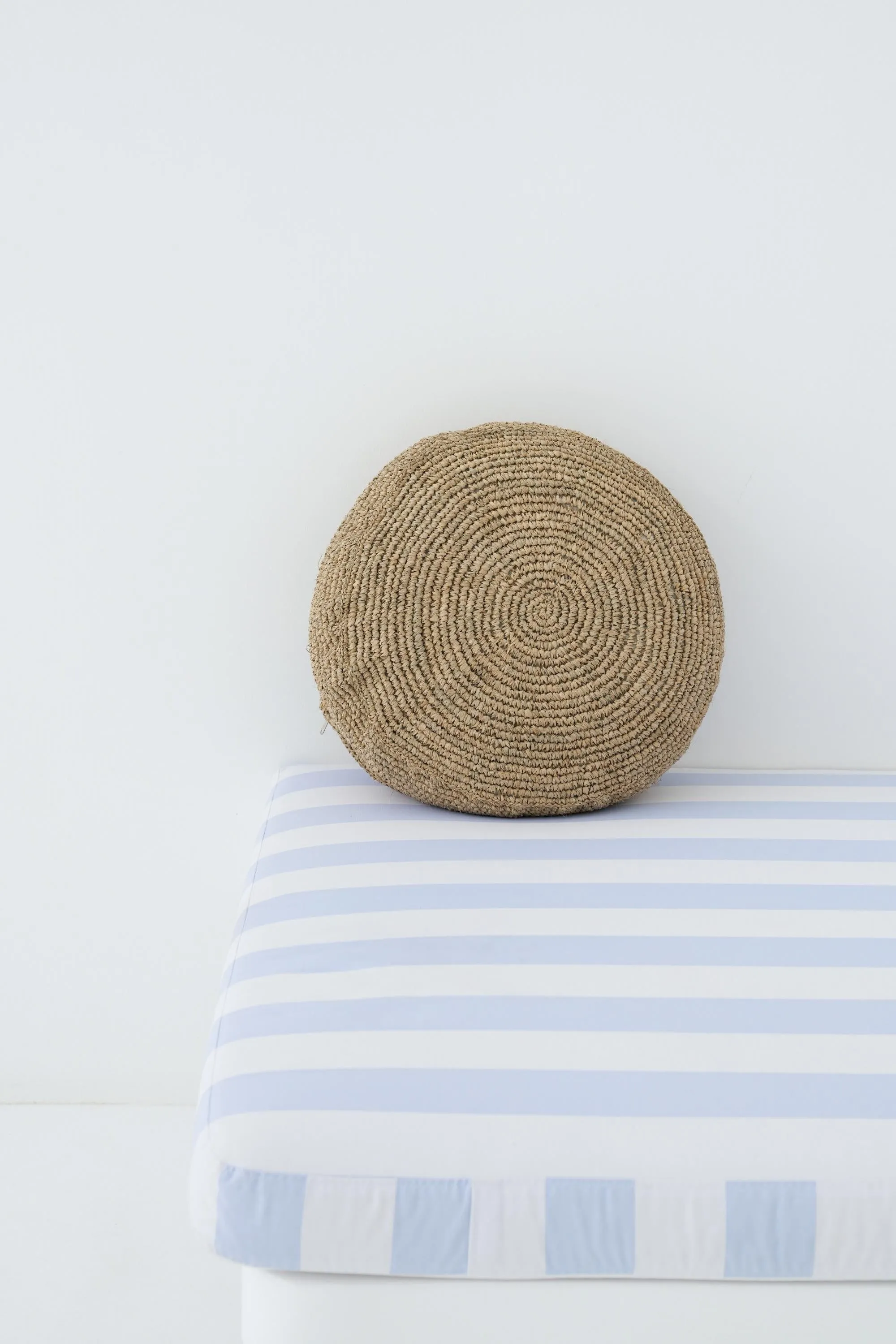 Seagrass Pouf Floor Cushion