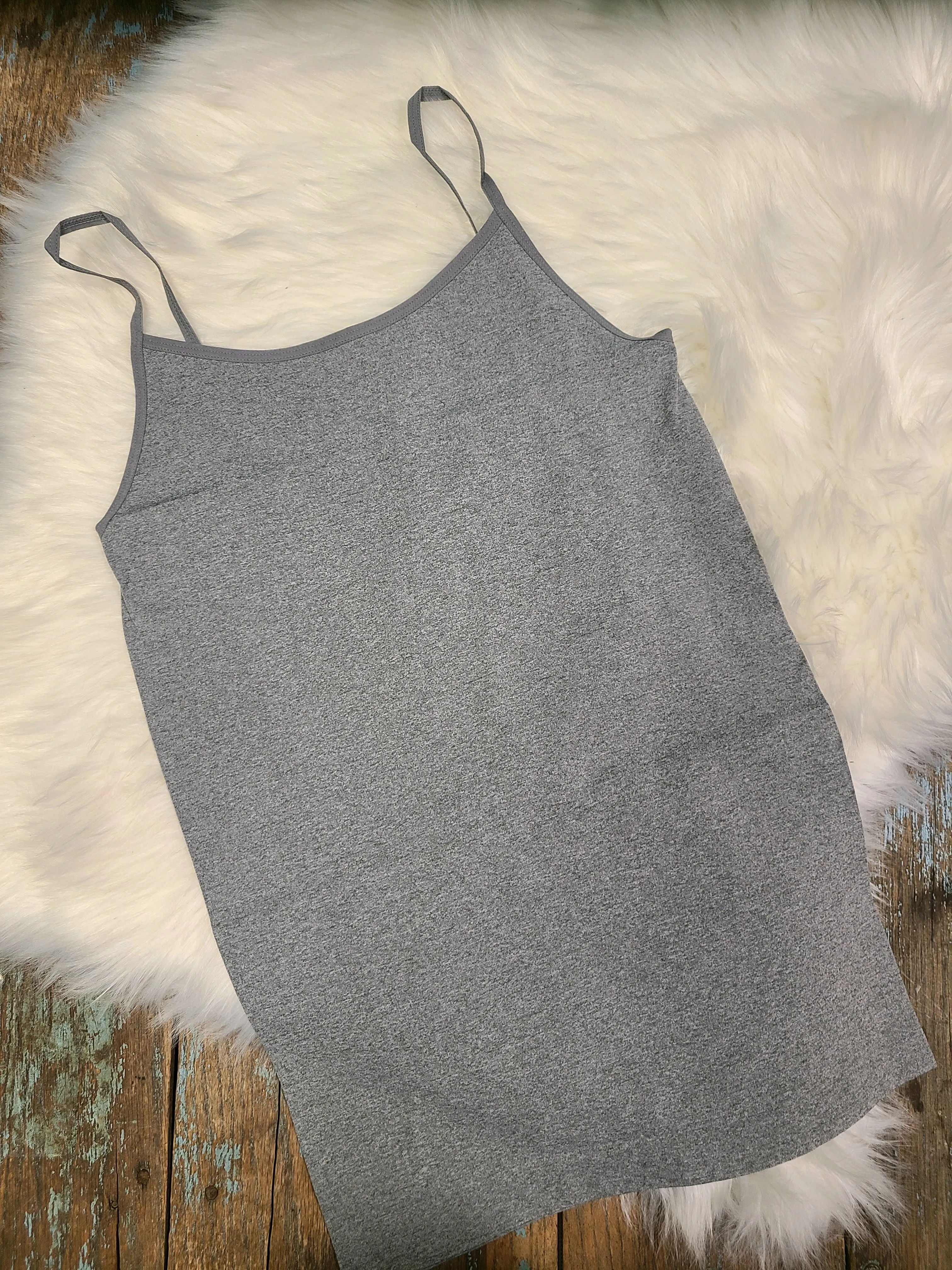 Seamless Adjustable Strap Cami
