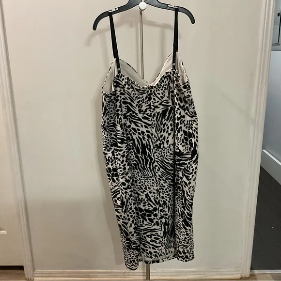 Sergio Hudson x Target Cheetah Print Midi Sleeveless Dress Size 2X NWT