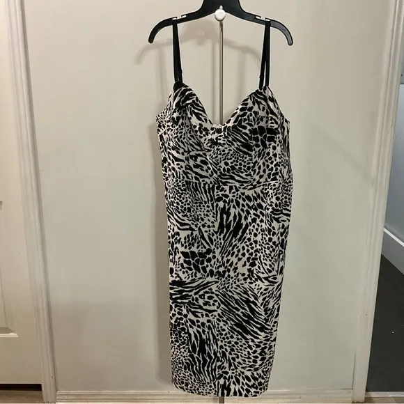 Sergio Hudson x Target Cheetah Print Midi Sleeveless Dress Size 2X NWT