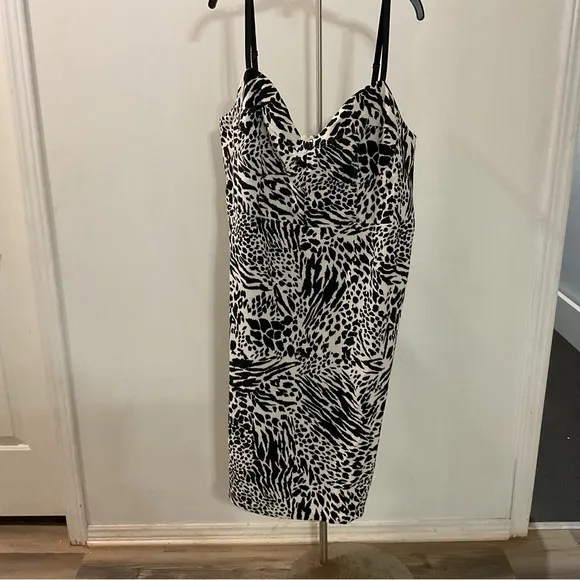 Sergio Hudson x Target Cheetah Print Midi Sleeveless Dress Size 2X NWT