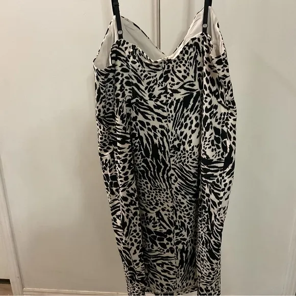 Sergio Hudson x Target Cheetah Print Midi Sleeveless Dress Size 2X NWT
