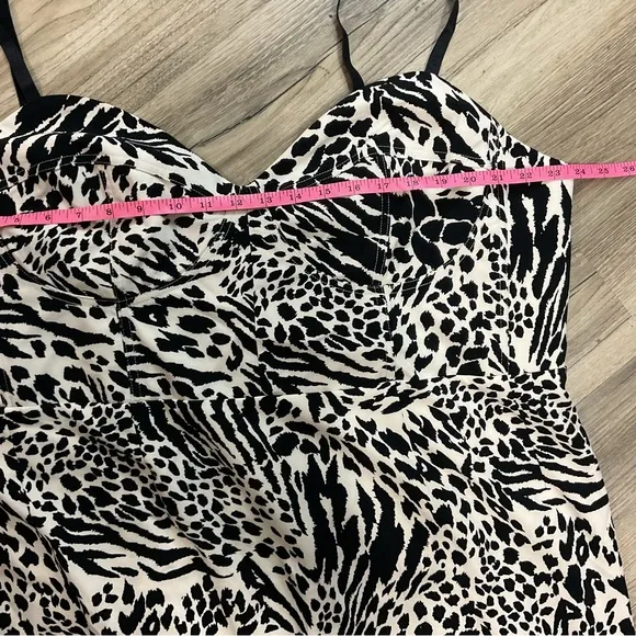 Sergio Hudson x Target Cheetah Print Midi Sleeveless Dress Size 2X NWT
