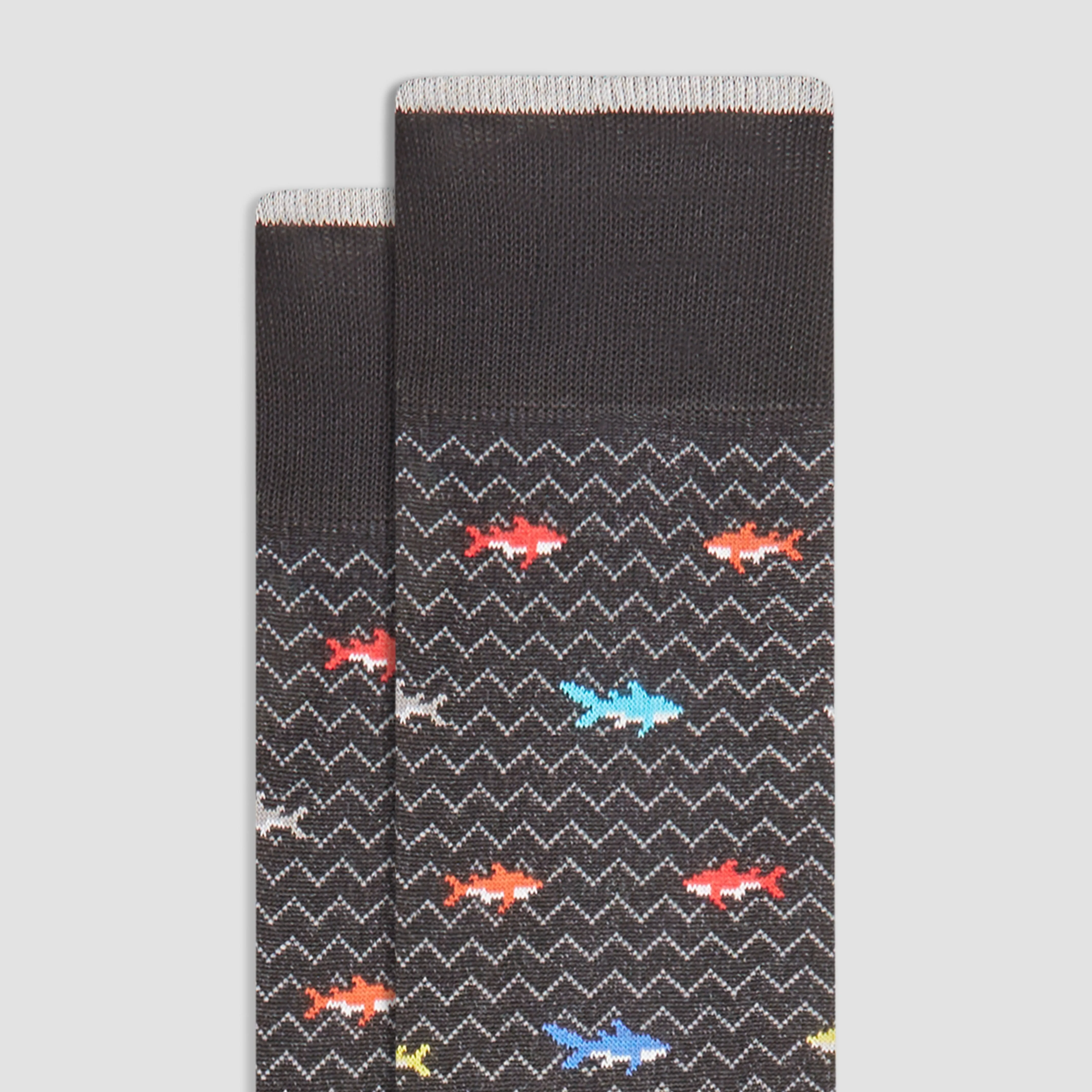 Sharks Mid-Calf Socks