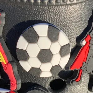 SHOE CHARMS - SOCCER BALL