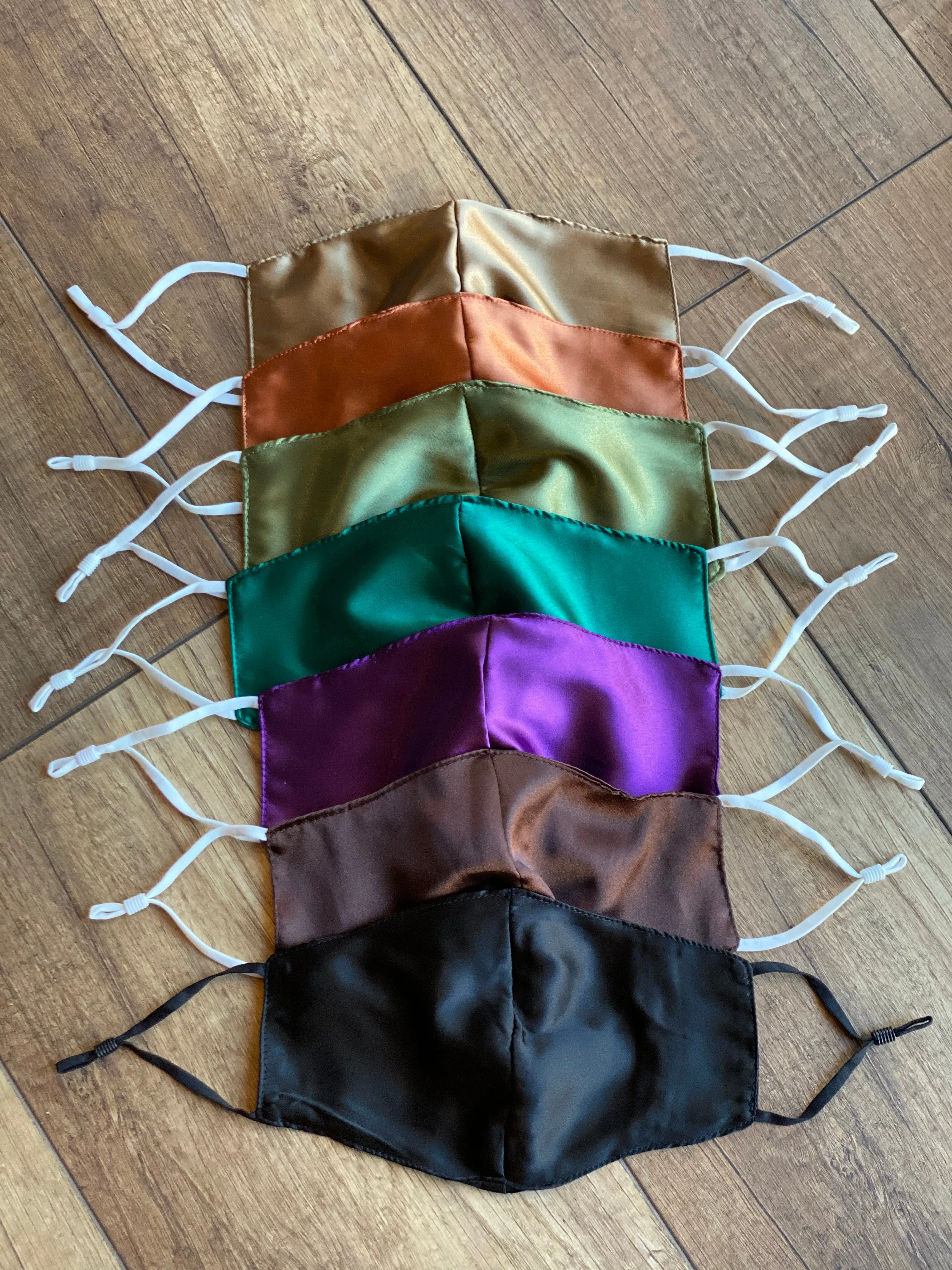 SILK ADJUSTABLE STRAP FACE MASKS