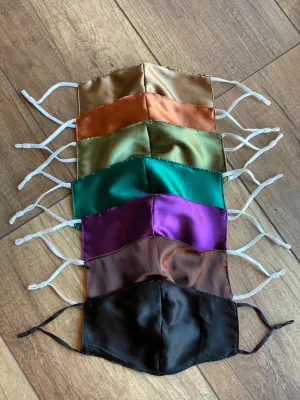 SILK ADJUSTABLE STRAP FACE MASKS