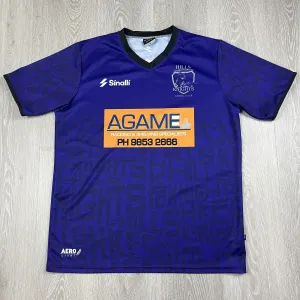 Sinalli Hills Knights Football Club Purple Football Soccer Jersey Size XL