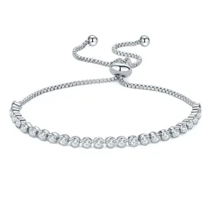 Single 3mm Diamond Tennis Bracelet