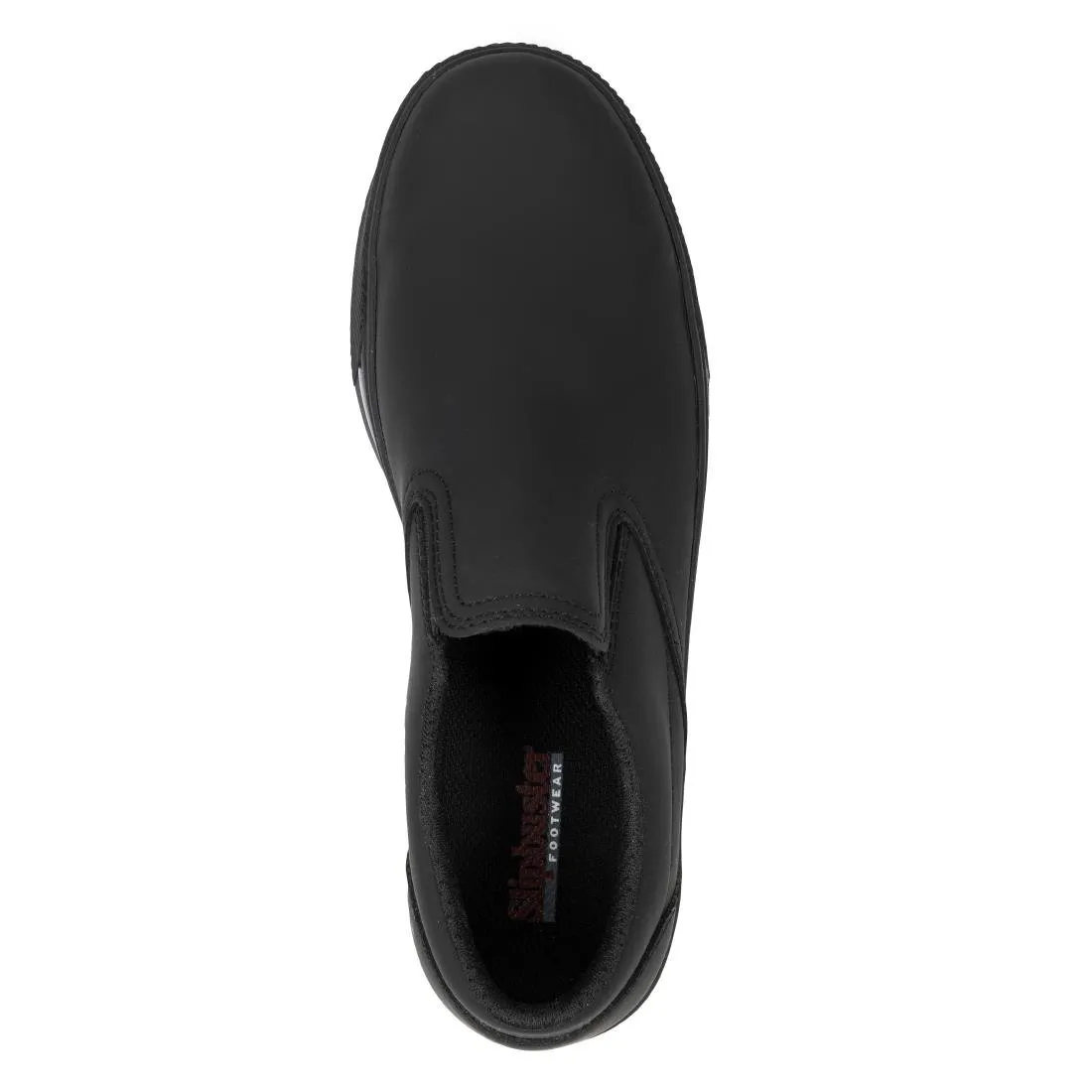 Slipbuster Microfibre Slip-on Shoe Matte Black 38