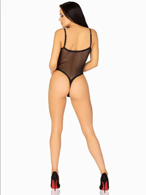 Snap Crotch Cami Bodysuit with Adjustable Strap
