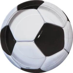 Soccer 9" Plates