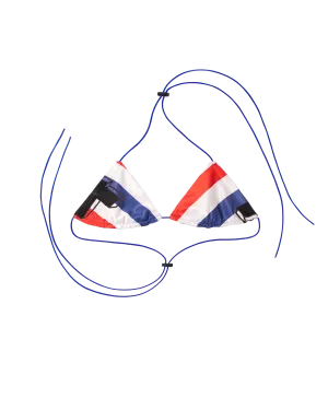 Soccer Bikini Top (Size 3) #067