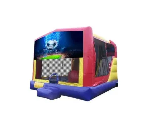 Soccer Extra Large Combo Jumping Castle