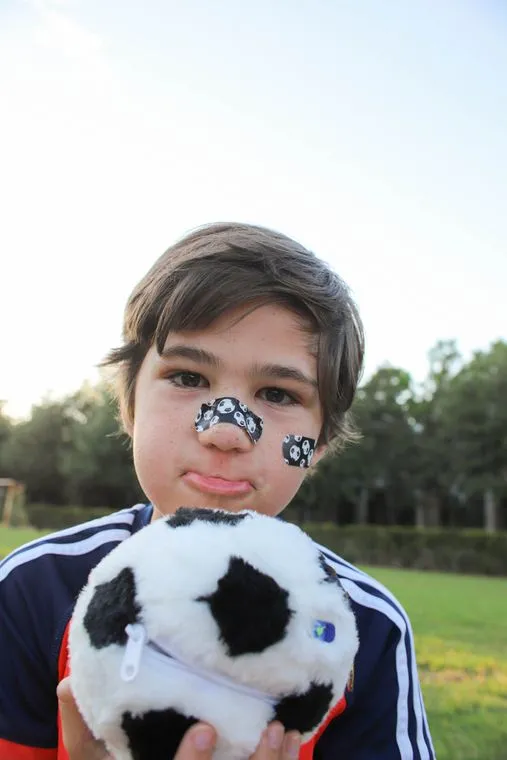 SOCCER First-Aid Keychain