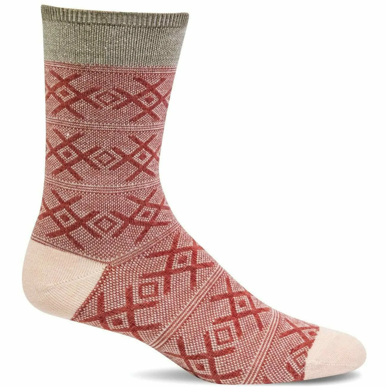 Sockwell Womens Cabin Therapy Essential Comfort Crew Socks