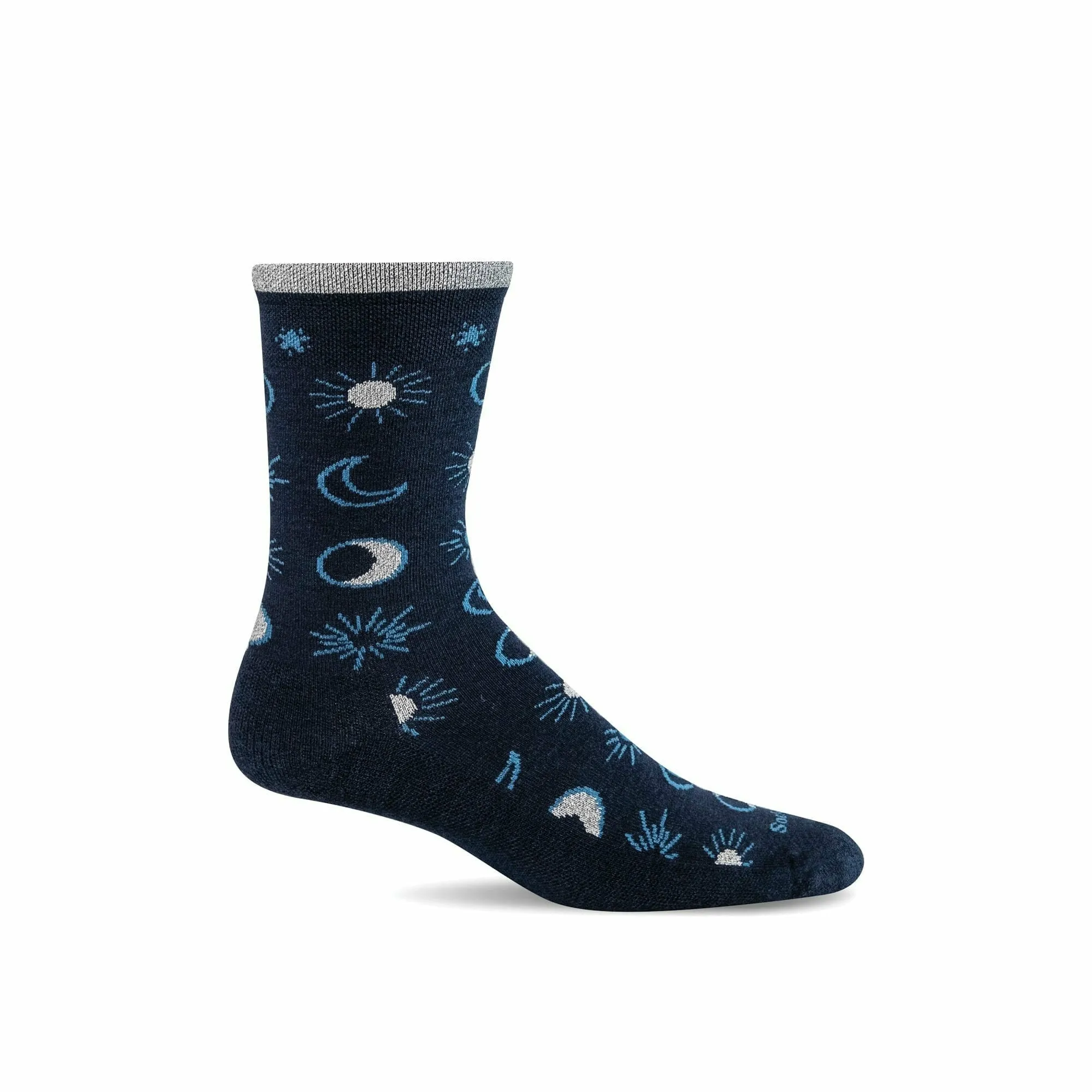 Sockwell Womens Celestial Essential Comfort Crew Socks