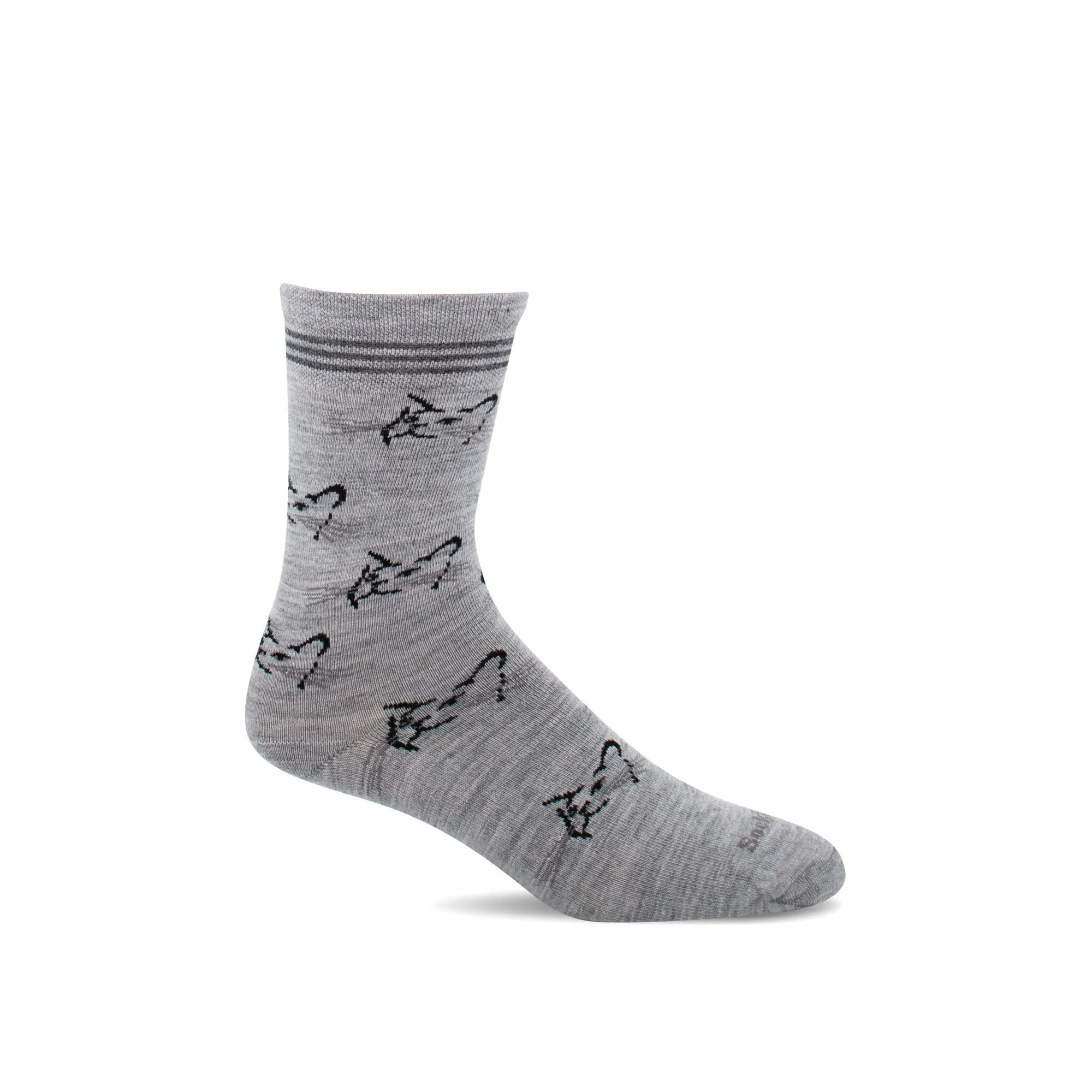Sockwell Womens Cuddle Kitty Essential Comfort Crew Socks